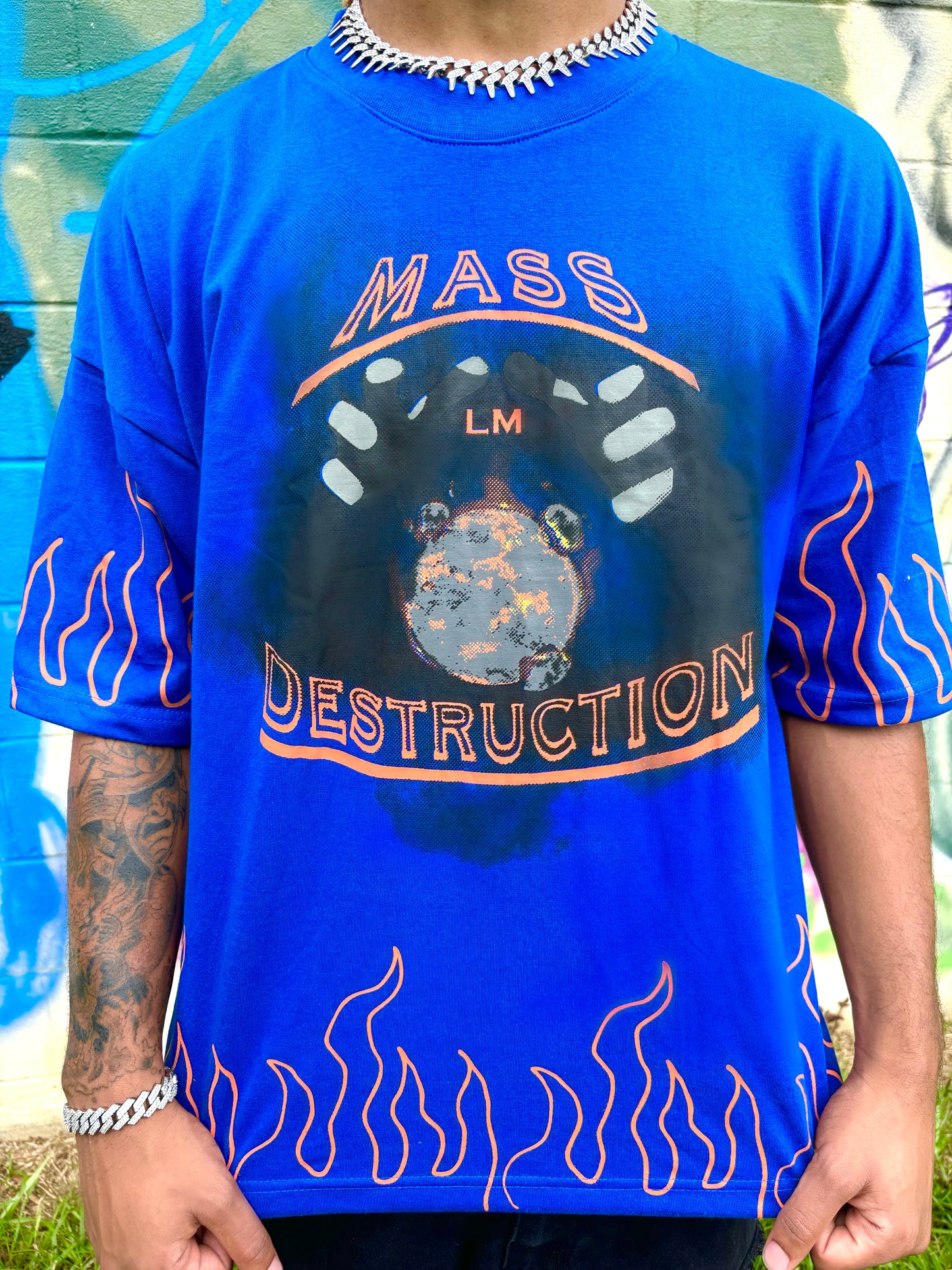 Oversized Boxy Mass Destruction T-Shirt